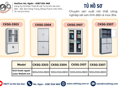 Tủ Hồ Sơ Văn Phòng Sắt Sơn Tĩnh Điện 1
