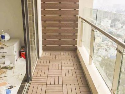 Ứng dụng làm giàn hoa của thanh gỗ nhựa 4