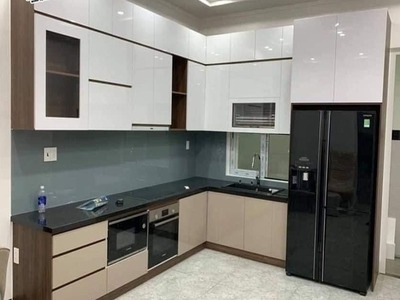 Chuyên thi công nội thất Tủ bếp Inox cánh acrylic uy tín giá rẻ 0