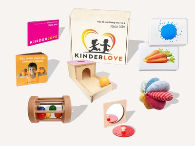 Đồ chơi giáo dục, Đồ chơi Montessori Cao Cấp Phát Triển Trí Thông Minh cho Bé - Kinderlove 1