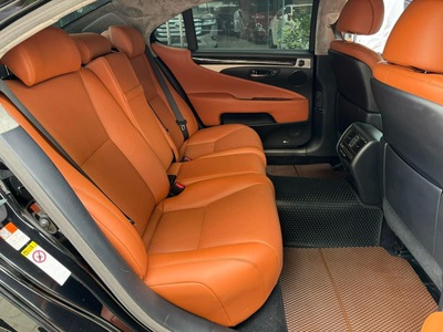 Lexus LS 460L, sản xuất 2015, màu đen, nội thất nâu da bò cực đẹp. 6