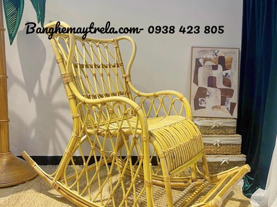 Ghế bập bênh mây nhỏ gọn 3