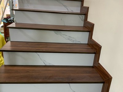 Mặt bậc cầu thang gỗ công nghiệp HDF 2