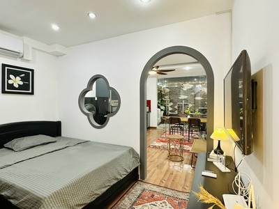 Căn hộ Penhouse 1 phòng ngủ - ban công thoáng - tại Xô Viết Nghệ Tĩnh gần D1,D2,D3 Bình Thạnh 2