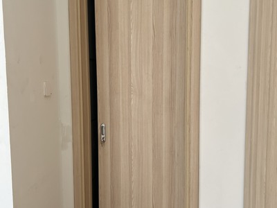 Cửa lùa nhựa phù hợp lắp đặt cửa phòng ngủ/ vệ sinh 0