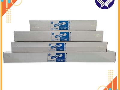 GIÁ RẺ XƯỞNG  Giấy cuộn A0, A1. A2, A3, B0, C0 định lượng 100gsm tự động duỗi mềm mịn, độ dày cao, 3