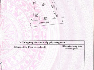 Cần tiền trả ngân hàng bán gấp 446 m  đất, vị trí đắc địa nhất thuộc khu đồi hương, tiên trượng, 3