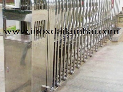 Ốp inox cửa thang máy - ốp cột inox 304 - Lan can inox 304 15