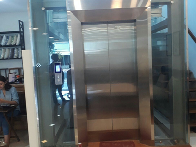 Ốp inox cửa thang máy - ốp cột inox 304 - Lan can inox 304 16