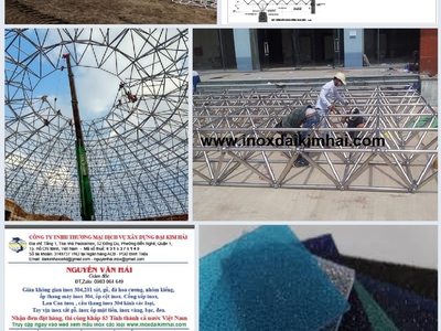 Ốp inox cửa thang máy - ốp cột inox 304 - Lan can inox 304 10