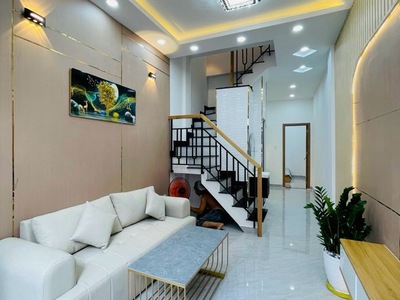 Chủ gấp giảm 500tr chỉ còn 6 tỷ 200 thương lượng có ngay nhà mớ đẹp 2 tầng 48m2 hẻm xe hơi phan văn 2