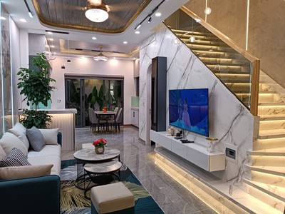 Bán nhà 3 tầng 3 mê, kiệt ô tô đậu sân, Hòa Minh liên chiểu full nội thất nhỉnh 3 tỷ 9