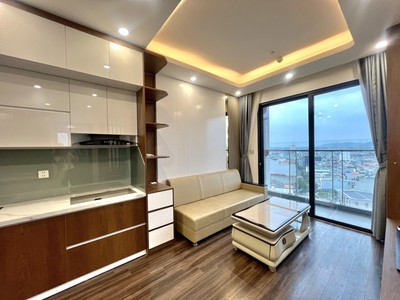 Cho thuê căn hộ 2 ngủ lô góc tại Hoàng Huy Commerce  giá 13 triệu 1