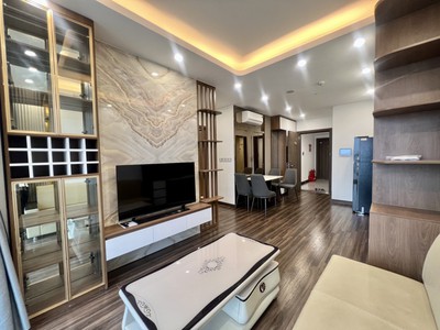 Cho thuê căn hộ 2 ngủ lô góc tại Hoàng Huy Commerce  giá 13 triệu 2