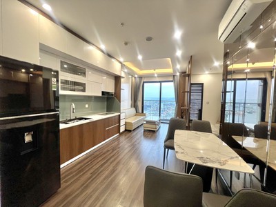 Cho thuê căn hộ 2 ngủ lô góc tại Hoàng Huy Commerce  giá 13 triệu 4