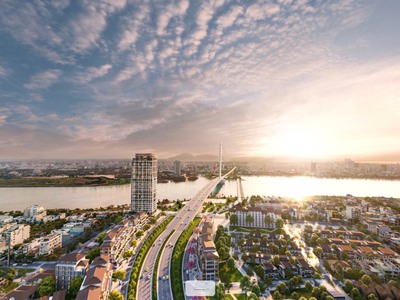 Chính chủ mở bán 01 căn hộ 2 ngủ view trực diện sông hàn - phân khúc bán chạy nhất dự án sun cosmo 3