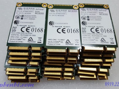WWAN 3G Lenovo Gobi 3000 MC8355  FRU: 60y3257  dùng cho Lenovo Thinkpad X230, T430, T430s 5
