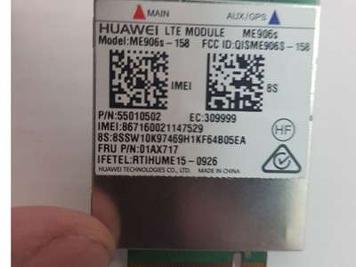 Card WWAN 4G Huawei ME906s dùng cho laptop Lenovo Thinkpad T460, T460s, X260, X1 carbon Gen 4, T560, 2