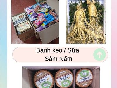  Những mặt hàng được gửi nhiều nhất theo 2 chiều việt - hàn 1