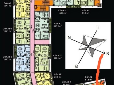 Chính chủ bán căn hộ 2 phòng ngủ ct2b nam cường 1