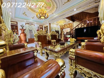 Bán gấp dinh thự -thủ dầu 1 - bình dương 350m2 10 x 35 3 tầng phong cách tân cổ điển 2