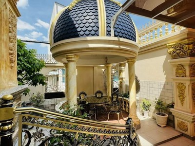 Bán gấp dinh thự -thủ dầu 1 - bình dương 350m2 10 x 35 3 tầng phong cách tân cổ điển 4