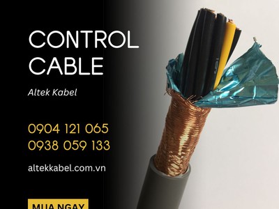 Cáp điều khiển  Control cable  thương hiệu Altek Kabel điện áp 500volt 1