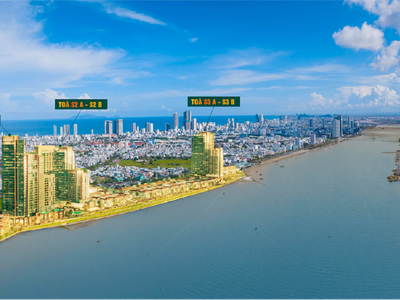 Nhà phố Đà Nẵng ngay sông Hàn mở bán GĐ 1, chiết khấu 16,5, ngân hàng hỗ trợ 70, 0 lãi 30 tháng 2