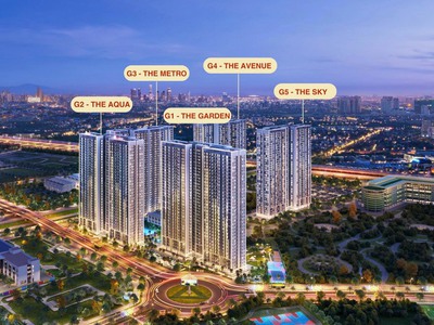 The Sola Park chuẩn bị ra mắt toà G1 và G3 giá rẻ nhất trong đại khu đô thị Smart City 0