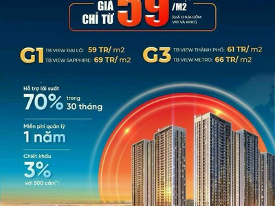 The Sola Park chuẩn bị ra mắt toà G1 và G3 giá rẻ nhất trong đại khu đô thị Smart City 2