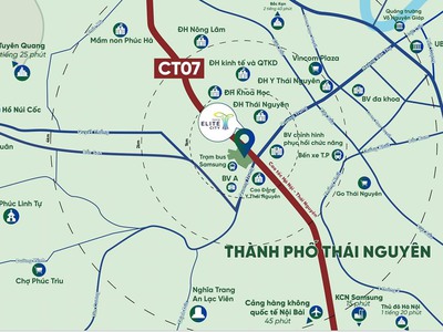 Bán căn hộ cao cấp gần hồ Núi Cốc 7