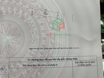 Bán 113m2 đất thuỵ lâm đông anh - 3 ô tô tránh - kinh doanh - 3 mặt thoáng 3