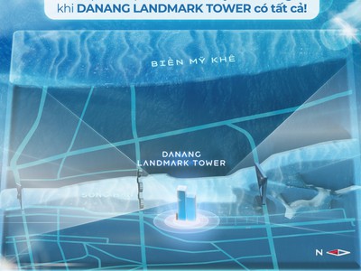 Sao phải chọn view sông hay view biển khi DaNang Landmark tower có tất cả 3