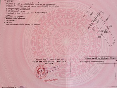 Bán đất Đông Thành -Đức Huệ -Long An 2