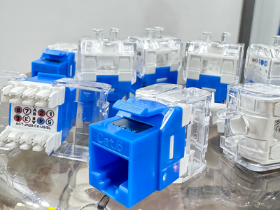 Nhân đấu nối RJ45 âm tường CAT6 UTP Shielded không chống nhiễu ACT-JK28-C6-US Ancomteck 0