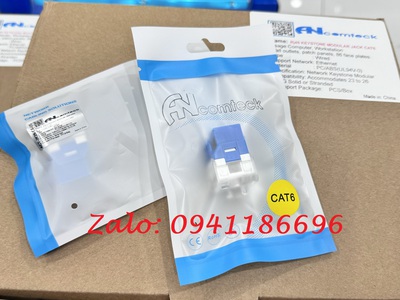 Nhân đấu nối RJ45 âm tường CAT6 UTP Shielded không chống nhiễu ACT-JK28-C6-US Ancomteck 5