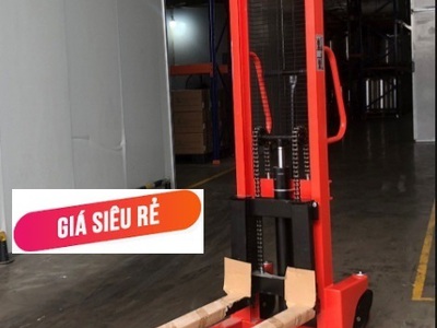 Xe nâng tay cao 1 tấn 2 tấn 3 tấn nâng cao 1.6-3m giá rẻ 0