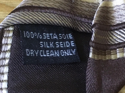 Cà vạt G2000, 100 silk, Made in Vietnam cỡ trung lịch lãm, bản 8 cm,  màu nâu sang trọng kẻ chéo dễ 2