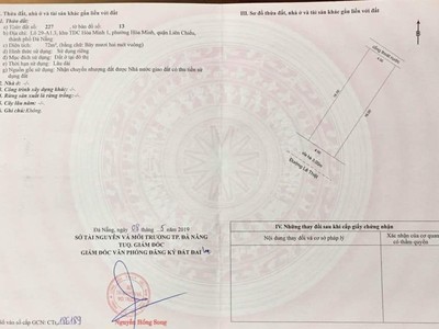 Bán đất đường lê thiệt, hòa minh, liên chiểu, đà nẵng 0
