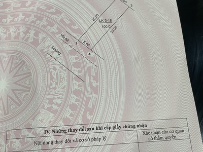 Chính chủ cần bán đất đấu giá tổ 3 thị trấn chi đông 4