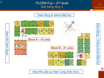 Bán căn hộ 2 PN Flora Fuji nam long sổ hồng chính chủ giá tốt Full nội thất 1