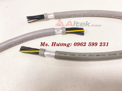 Cáp 12 lõi, Cáp điều khiển Altek kabel rvv, rvvp giá sỉ 3