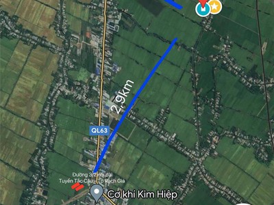 Đất đẹp - giá tốt - cần bán nhanh 2 nền đất mặt tiền đường tt minh lương, châu thành, kiên giang 4