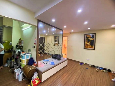 Bán chung cư Nguyễn Cơ Thạch Nam Từ Liêm 64m, căn góc, full nội thất, 2 ngủ, 2vs 3