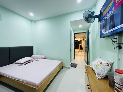 Nguyễn văn đậu hẻm 207/ nhà mới đẹp - dọn ở ngay - 2 tầng - 3 pn - hẻm xe hơi kia morning - giá 7 3