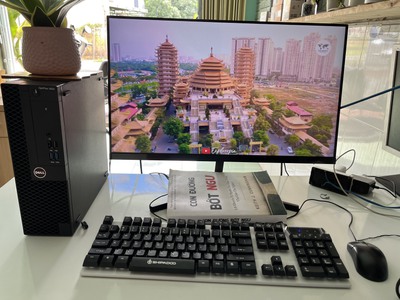 Dell optiplex 3040sff i3 6100   8g   512g ssd  màn hình 24 inch mỏng đẹp mới căng giá full bộ chỉ 3