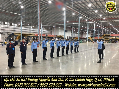 Dịch vụ bảo vệ khu công nghiệp uy tín chuyên nghiệp 0