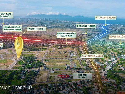 Đất liền kề phố cổ Hội An với giá 14.7 triệu/m2 phương thức thanh toán dàn trải thành nhiều đợt 0