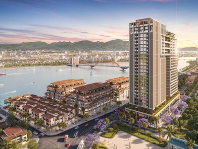Căn 2 PN chỉ 1.1 tỷ sở hữu căn hộ Sun Ponte Đà Nẵng ngắm Cầu Rồng phun lửa 0