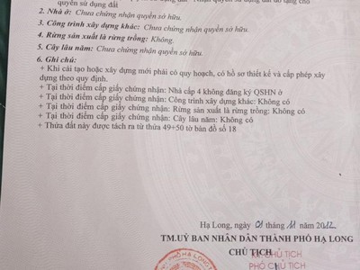 Đất đẹp- giá rẻ- chính chủ cần bán lô đất tại phường hồng hải, tp hạ long, quảng ninh 1